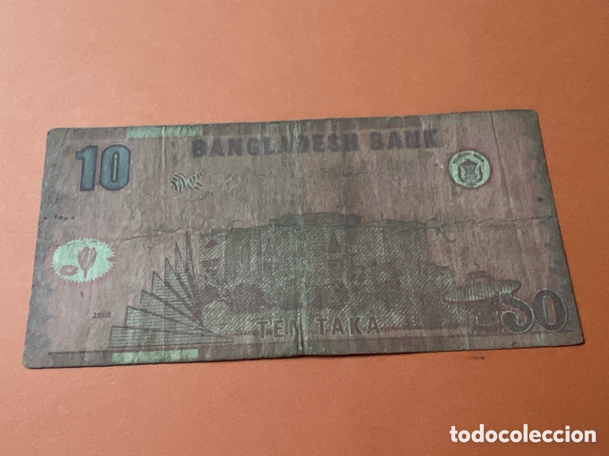 Billetes extranjeros: HB102. BILLETE - BANGLADESH. 10 taka