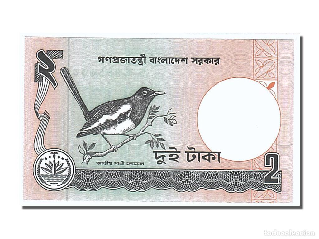 Billetes extranjeros: [#152405] Billete, 2 Taka, 1988, Bangladesh, UNC