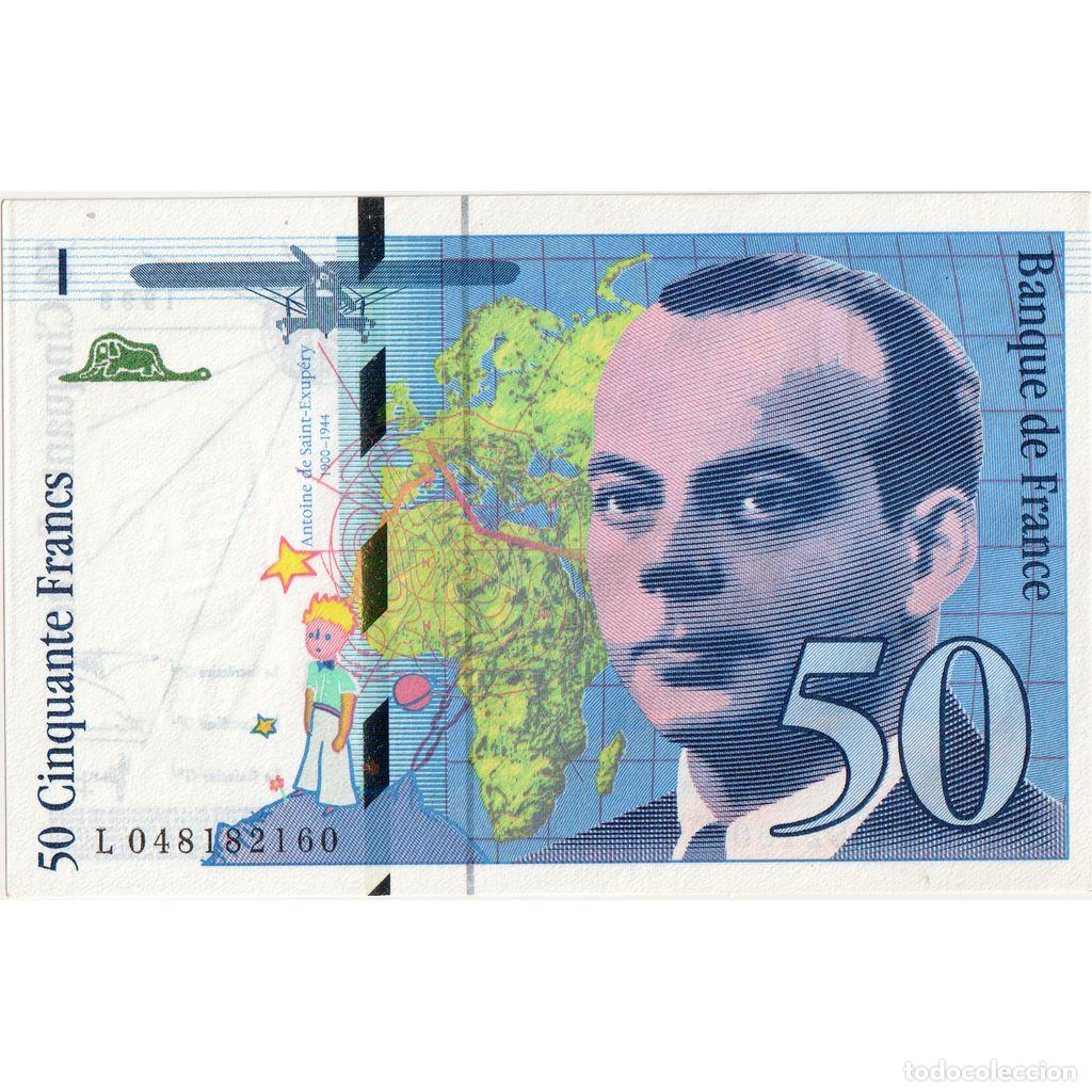 Billetes extranjeros: [#1233000] Francia, 50 Francs, St Exup&eacute;ry, 1997, L048182160, UNC