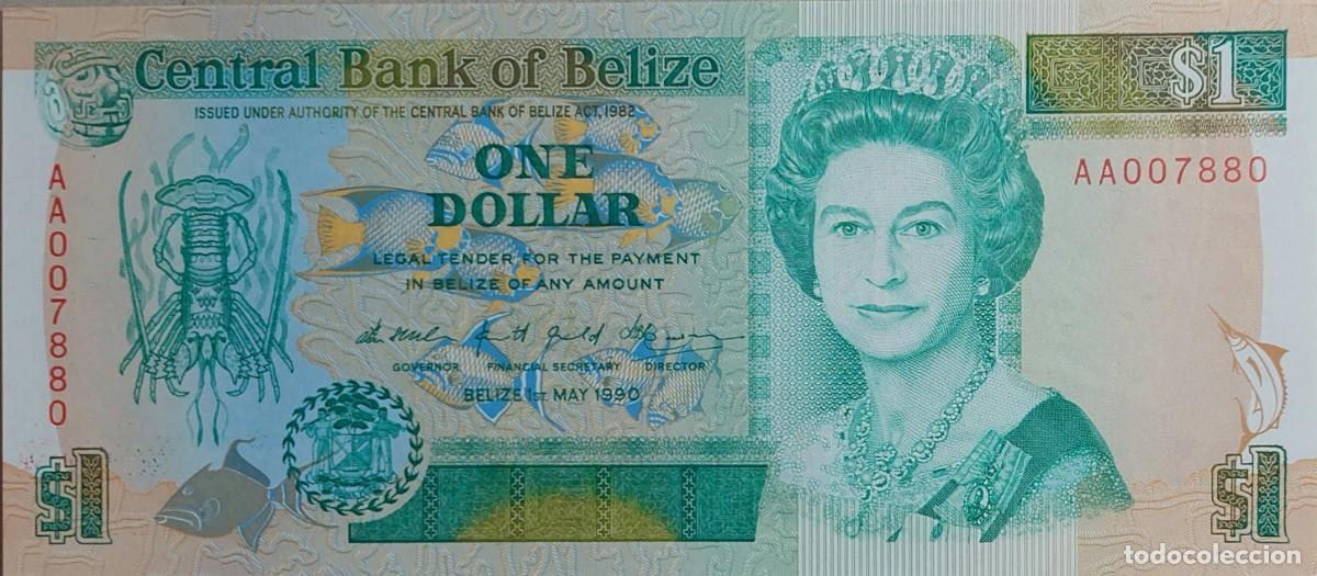 Billetes extranjeros: LOTE DE BILLETES ( CENTRAL BANK OF BELICE ) 1999 UNC/ PLANCHA