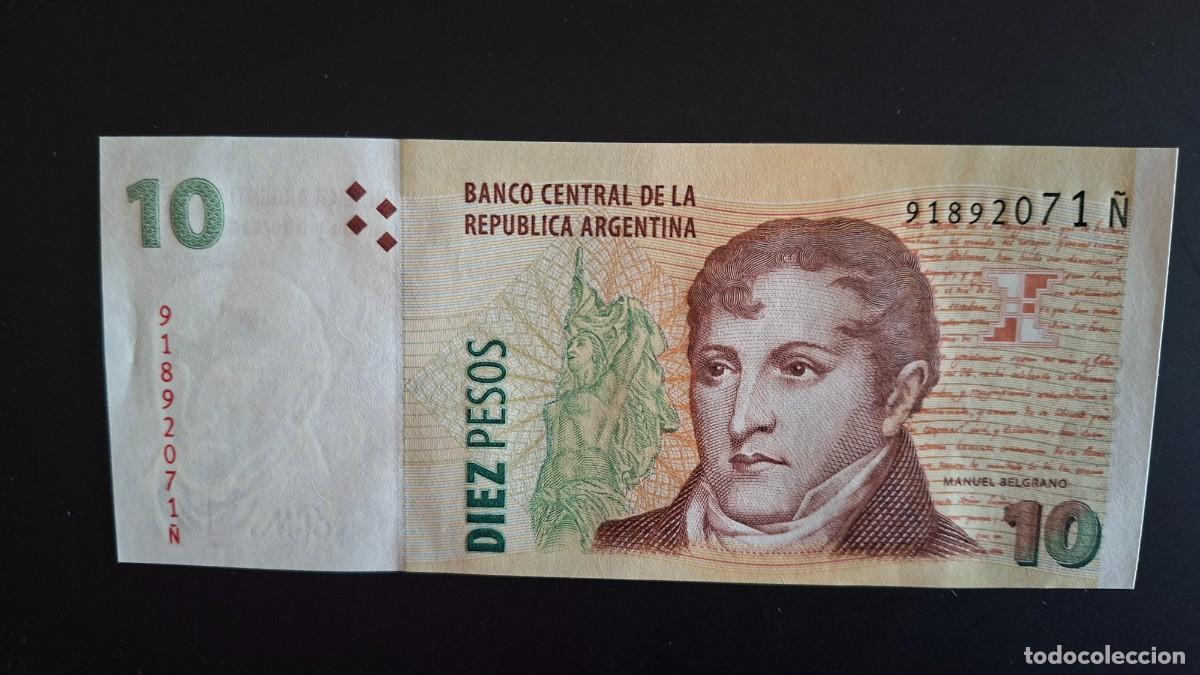 International Banknotes: ARGENTINA 10 PESOS 2014 P-354.b SC
