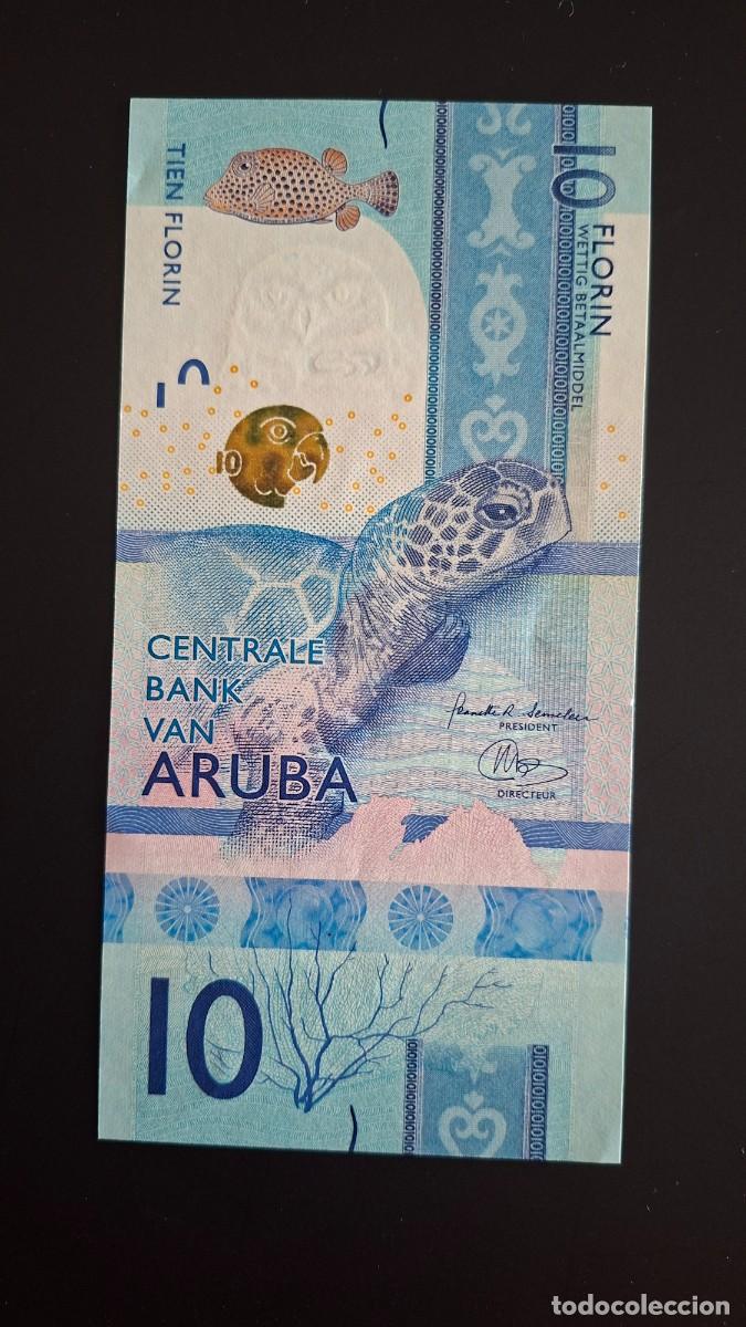 Banconote internazionali: ARUBA 10 FLORINES 2019 P-21 SC