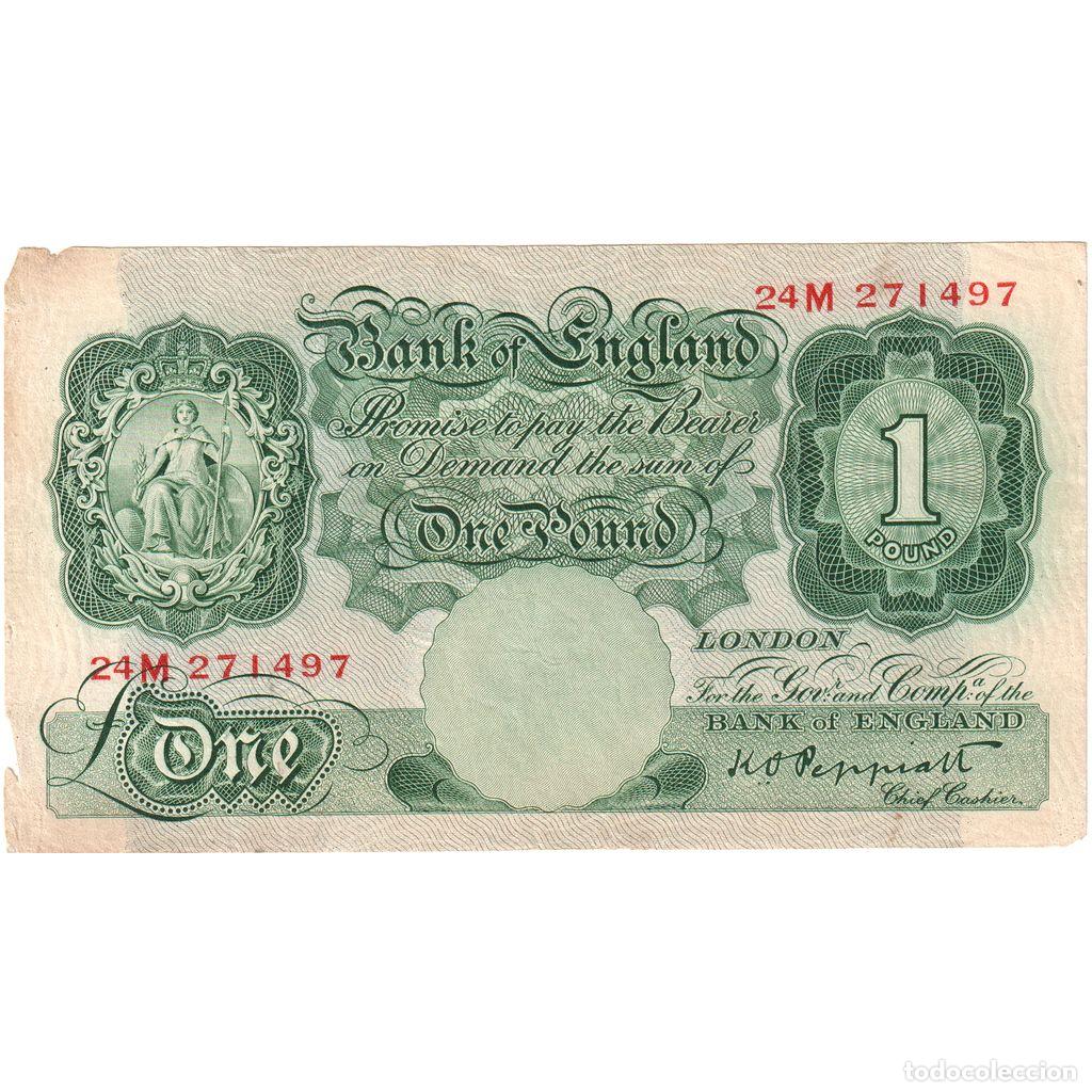 Billetes extranjeros: [#1185450] Gran Breta&ntilde;a, 1 Pound, RC+