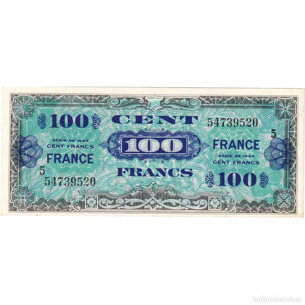 Billetes extranjeros: [#1185434] Francia, 100 Francs, Flag/France, S&eacute;rie 5, SC