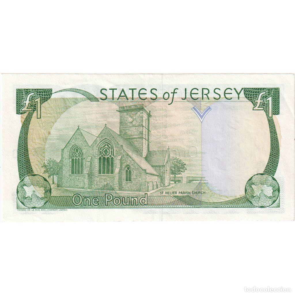 Billetes extranjeros: [#1185453] Jersey, 1 Pound, EBC+ - Foto 2