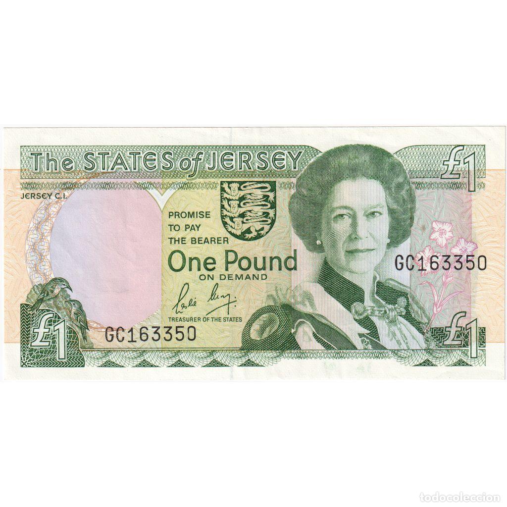Billetes extranjeros: [#1185453] Jersey, 1 Pound, EBC+