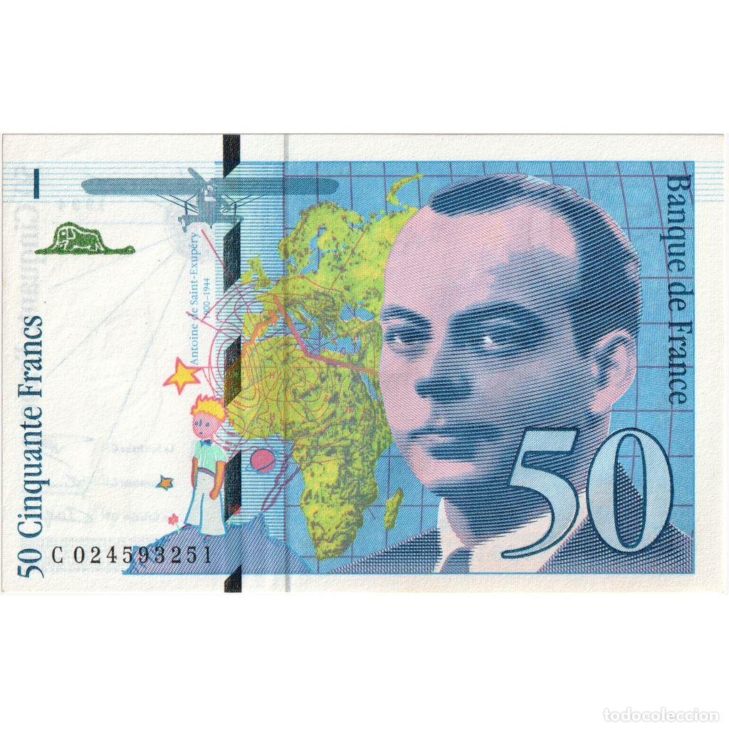 Billetes extranjeros: [#1232942] Francia, 50 Francs, St Exup&eacute;ry, 1994, C024593251, UNC