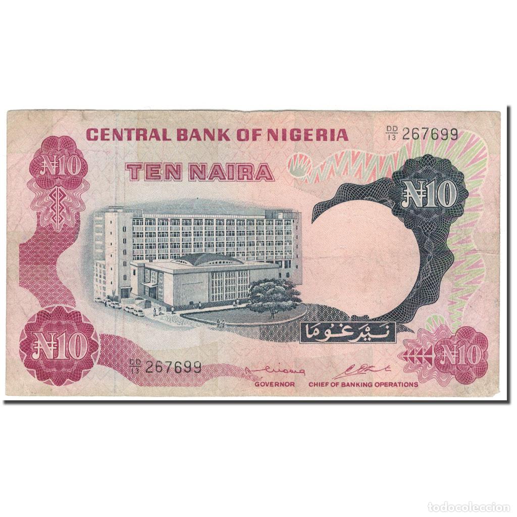 Billetes extranjeros: [#620252] Billete, 10 Naira, Nigeria, KM:17a, RC+