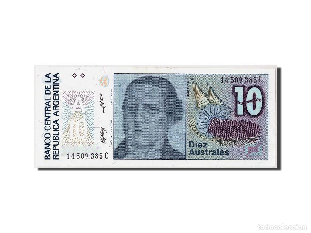 Billetes extranjeros: [#306339] Billete, 10 Australes, Argentina, UNC