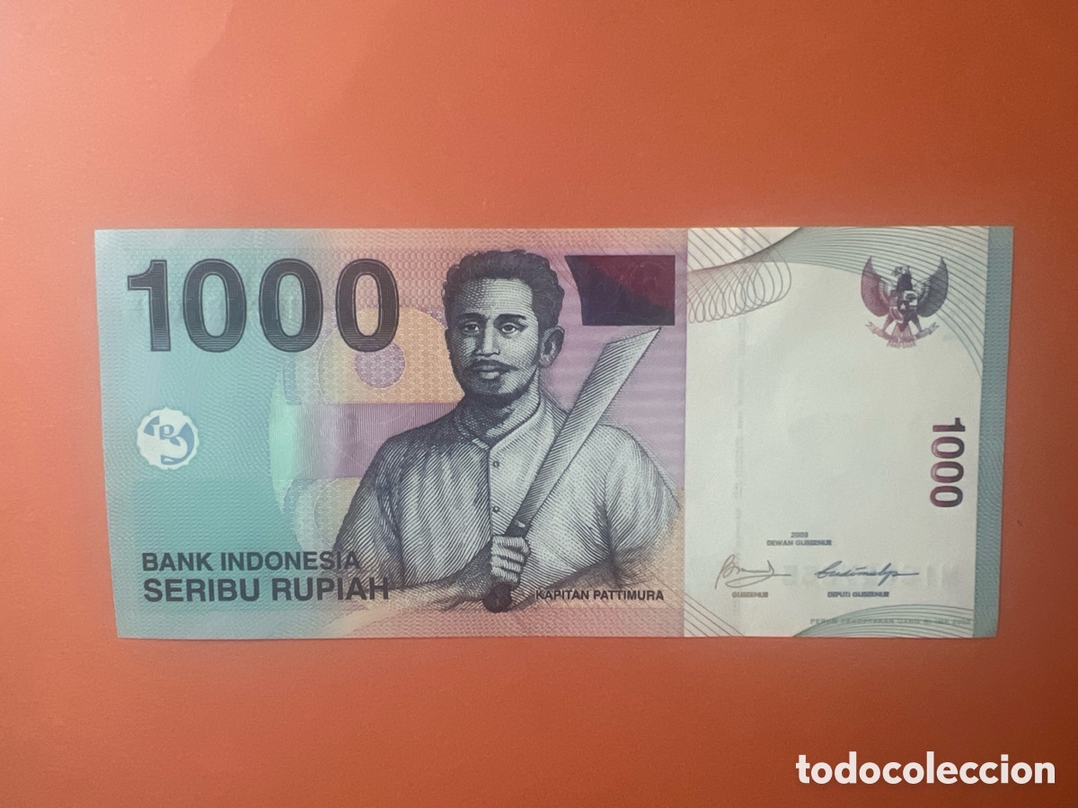 Billetes extranjeros: V164. BILLETE - Indonesia. 1000 rupias
