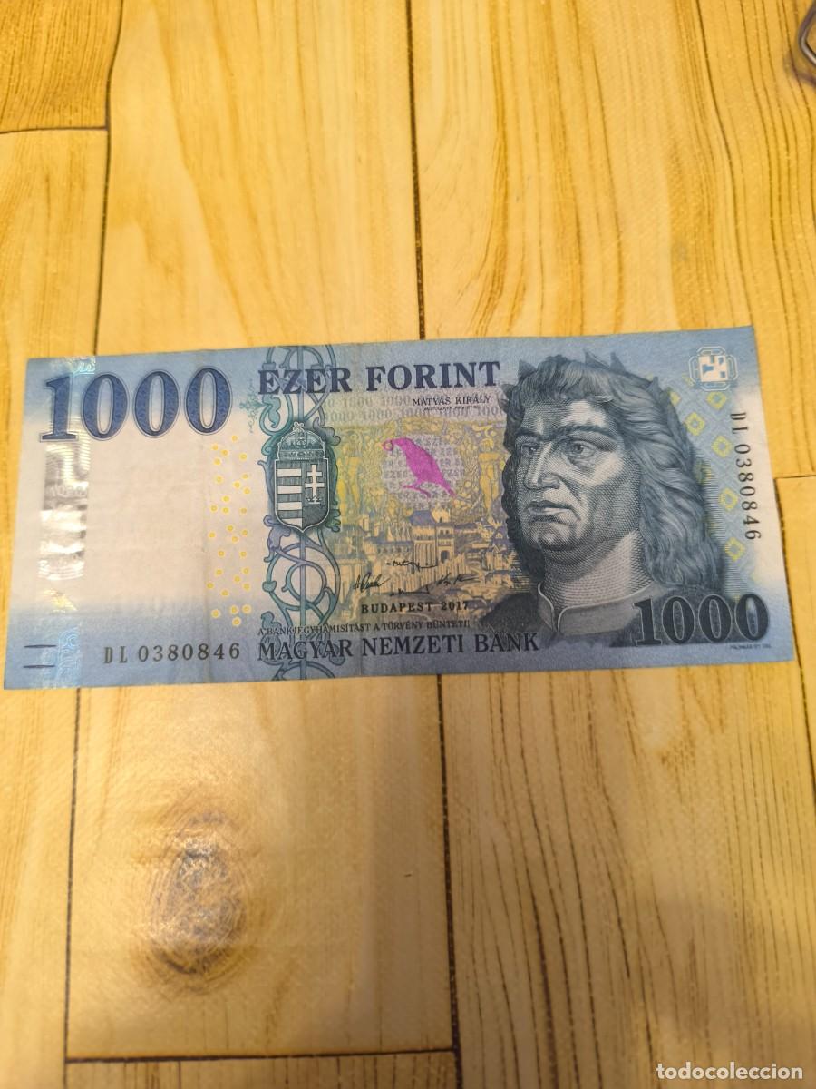 Billetes extranjeros: Billete de 1000 Florines H&uacute;ngaros - Foto 1