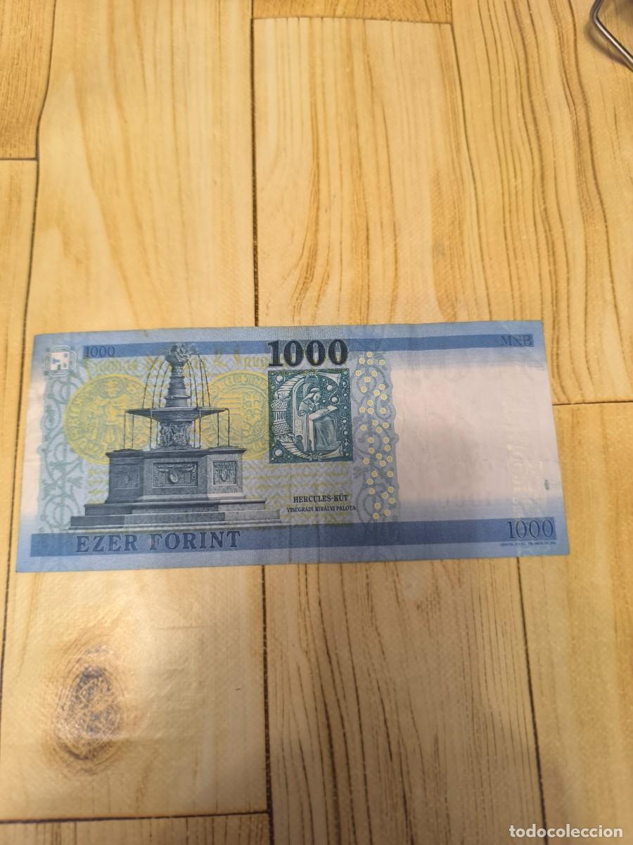 Billetes extranjeros: Billete de 1000 Florines H&uacute;ngaros - Foto 2