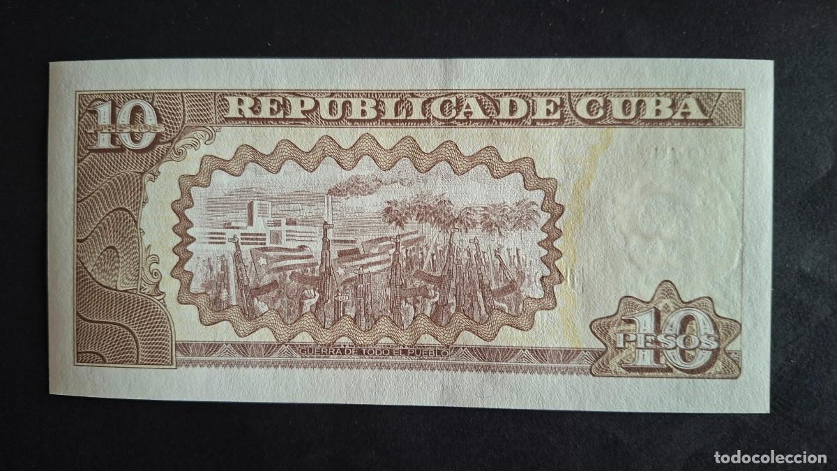 Billetes extranjeros: CUBA 10 PESOS 2016 P-117r SC - Foto 2