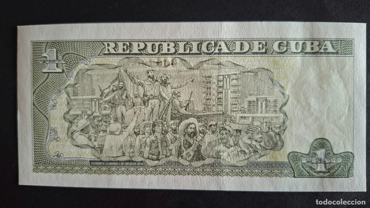 Billetes extranjeros: CUBA 1 PESO 2016 P-128g SC - Foto 2