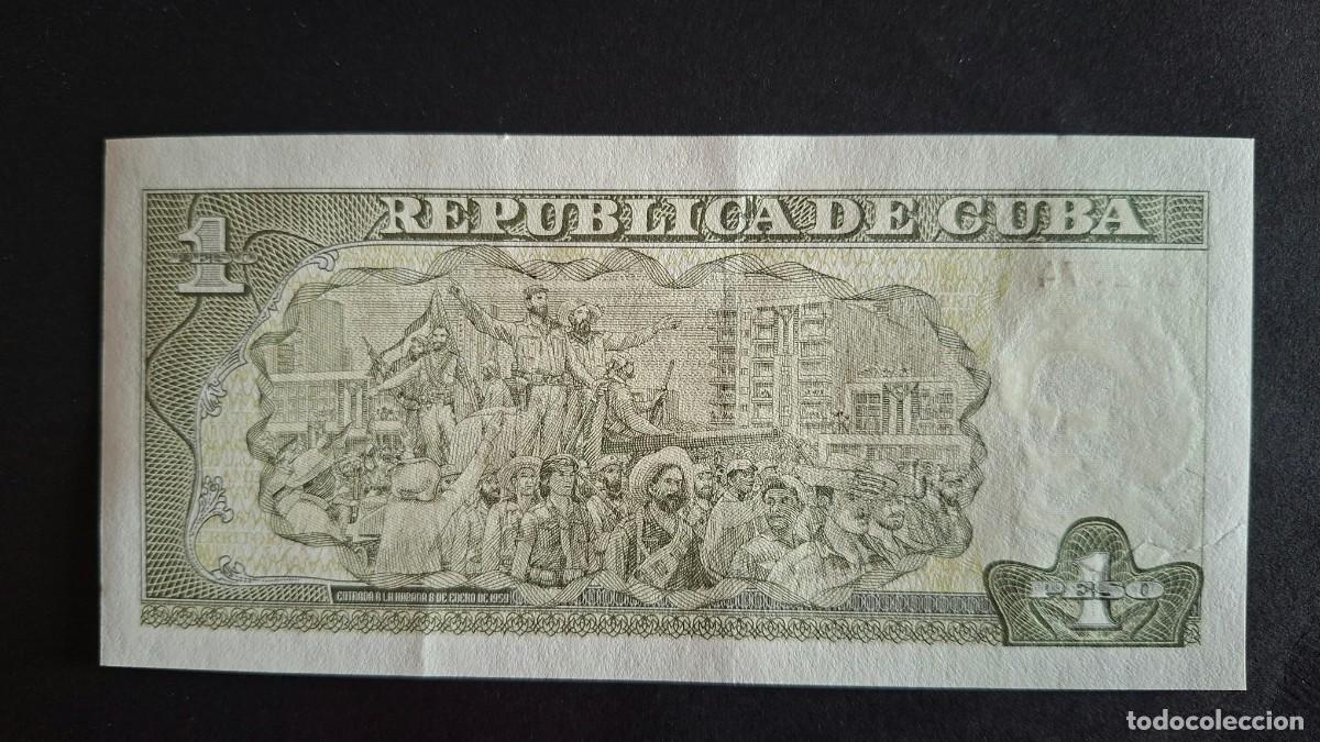 Billetes extranjeros: CUBA 1 PESO 2017 P-128h SC - Foto 2