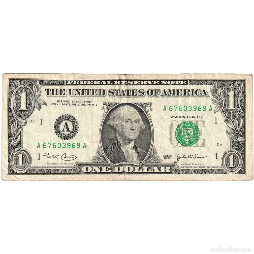 Billetes extranjeros: [#1234783] Estados Unidos, 1 Dollar, 2003, MBC
