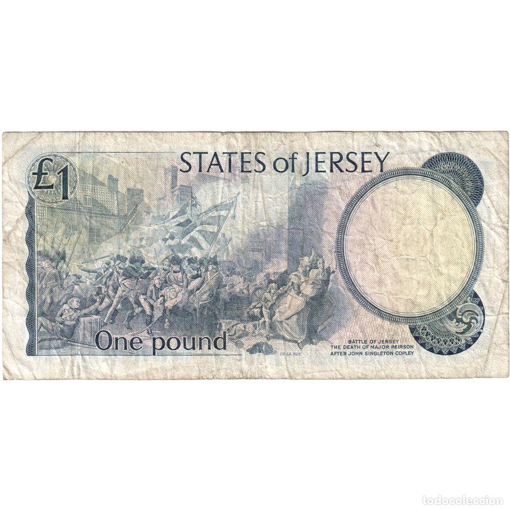 Billetes extranjeros: [#1234878] Jersey, 1 Pound, BC - Foto 2