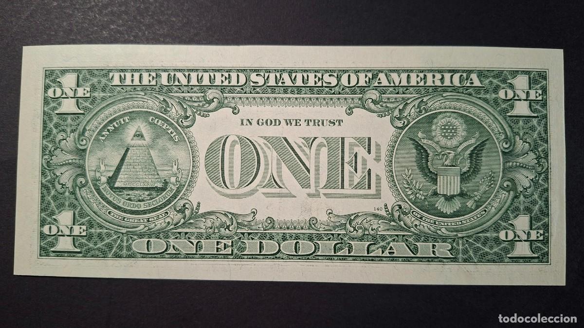 Billetes extranjeros: USA 1 d&oacute;lar 2001 P-509aA &rdquo;A&rdquo; BOSTON SC - Foto 2