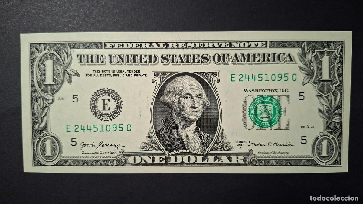 Billetes extranjeros: USA 1 D&Oacute;LAR 2017A P-544bE &rdquo;E&rdquo; RICHMOND SC