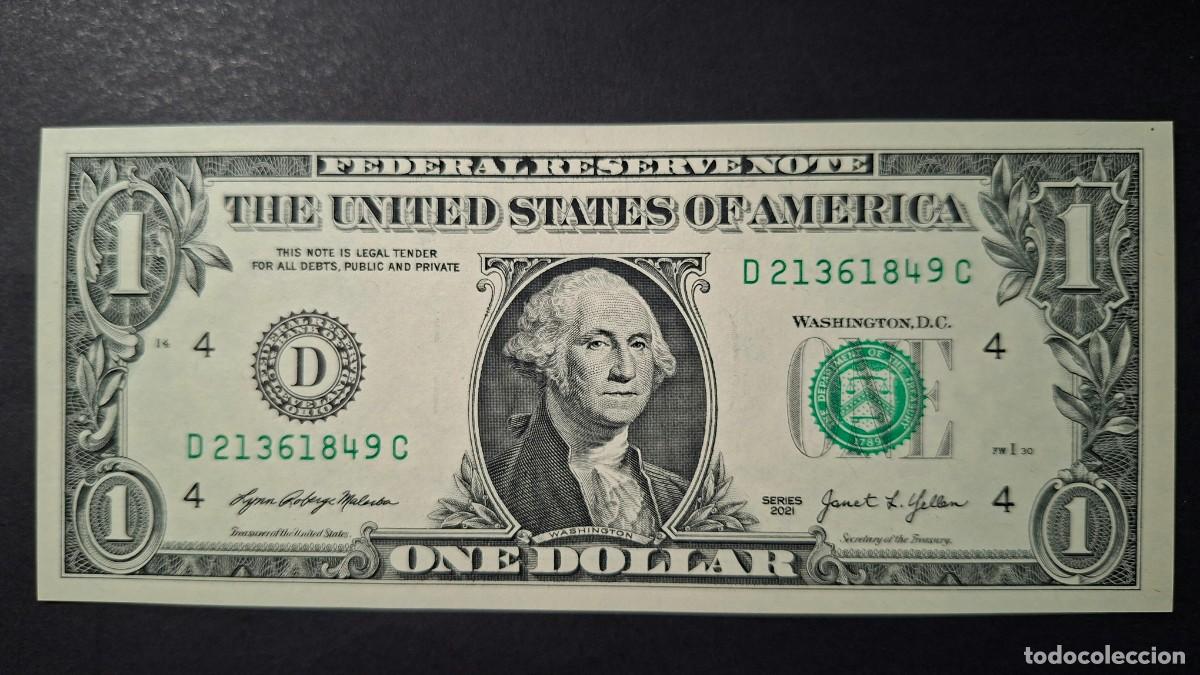 Billets internationaux: USA 1 D&Oacute;LAR 2021 P-551aD &rdquo;D&rdquo; CLEVELAND SC