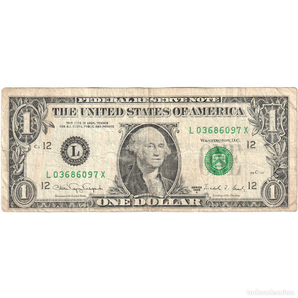 Billetes extranjeros: [#1234861] Billete, 1 Dollar, 1988, Estados Unidos, KM:3845, BC