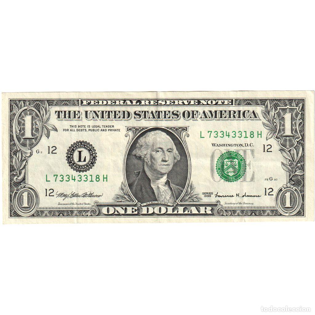 Billetes extranjeros: [#1234862] Estados Unidos, 1 Dollar, MBC+