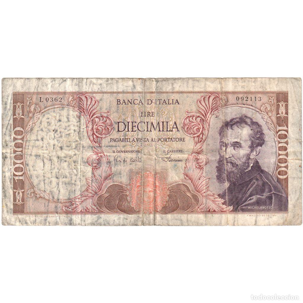 Billetes extranjeros: [#1234866] Italia, 10,000 Lire, BC