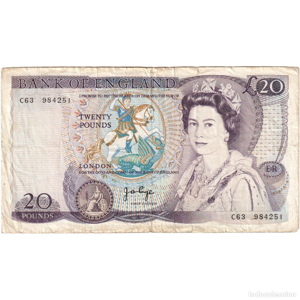 Billetes extranjeros: [#1234865] Gran Breta&ntilde;a, 20 Pounds, BC+