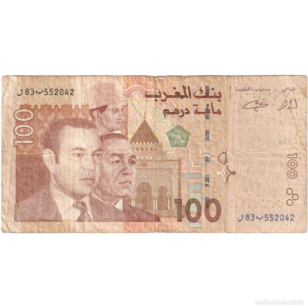 Billetes extranjeros: [#1234877] Billete, 100 Dirhams, Marruecos, KM:70, BC+