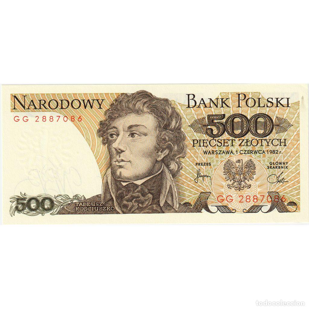 Billetes extranjeros: [#1231107] Polonia, 500 Zlotych, 1982-06-01, UNC