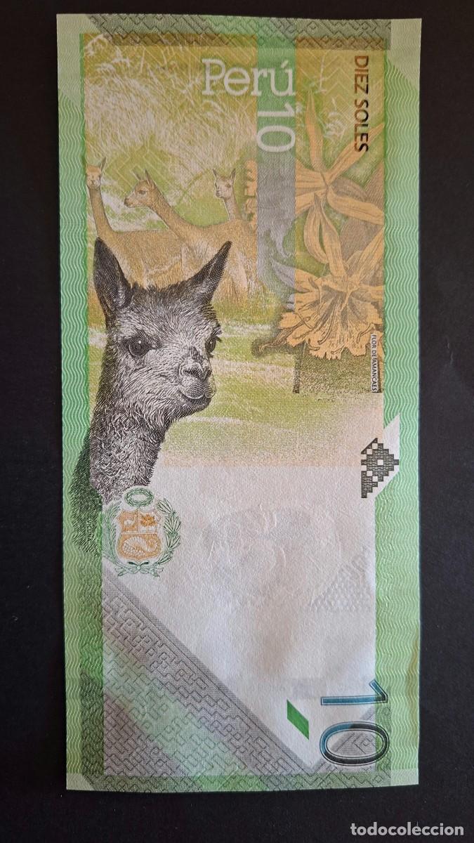 Billetes extranjeros: PER&Uacute; 10 SOLES 2019 P-196a SC - Foto 2