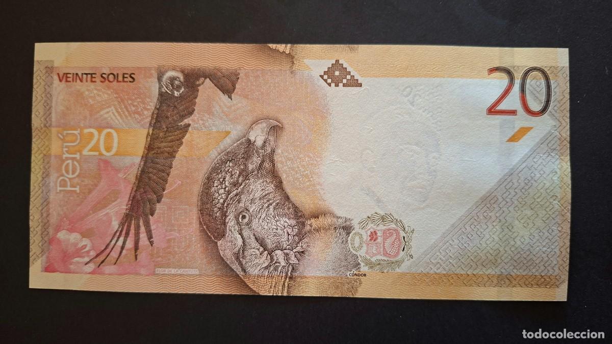Billetes extranjeros: PER&Uacute; 20 SOLES 2019 P-197a SC - Foto 2