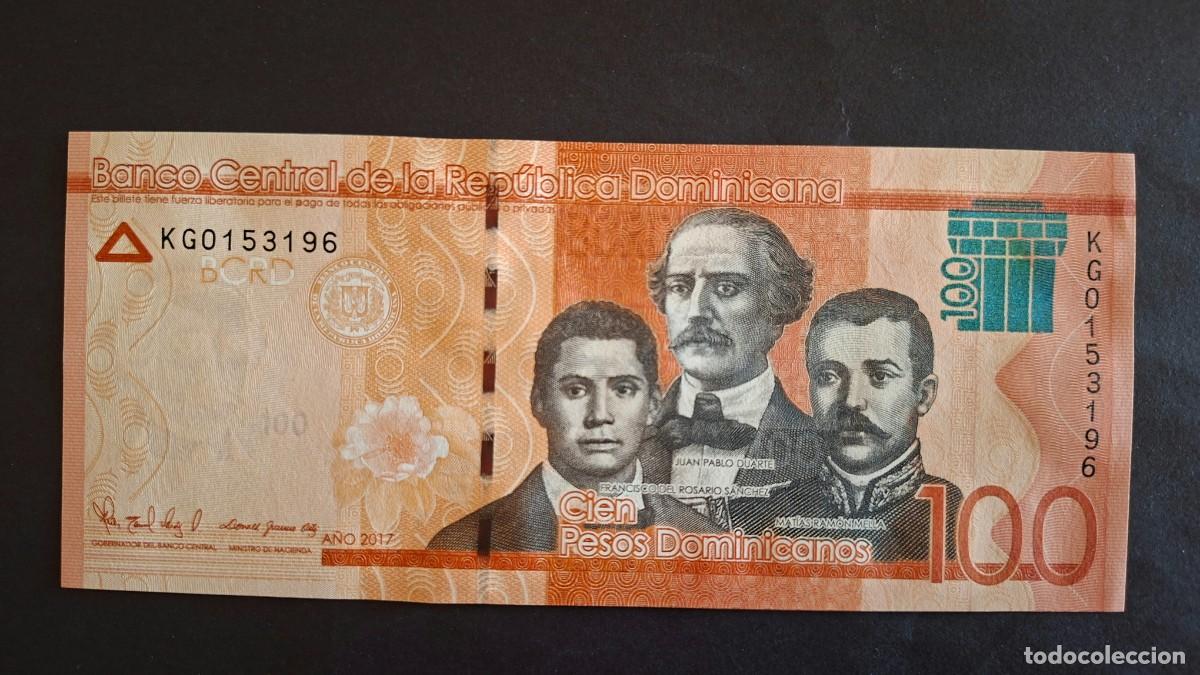 Billetes extranjeros: REP&Uacute;BLICA DOMINICANA 100 PESOS DOMINICANOS 2017 P-190d SC