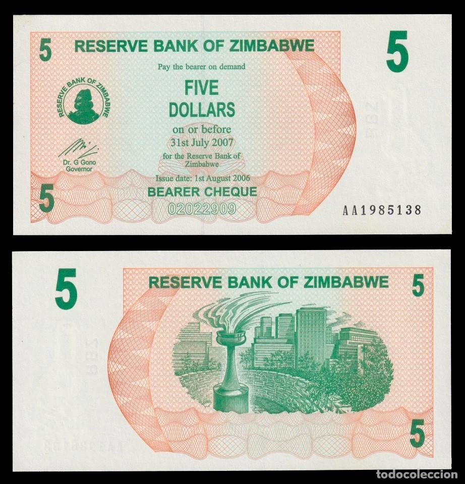 Billetes extranjeros: ZIMBABWE -50 DOLLARS DE 2006 - SIN CIRCULAR