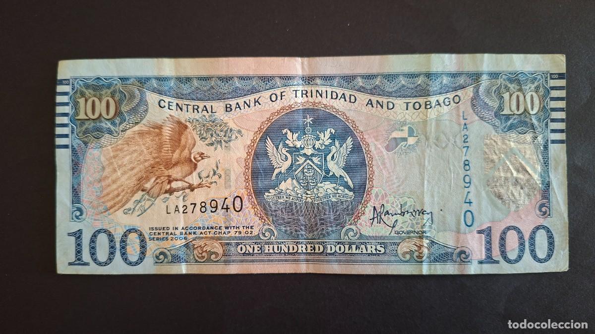 Billetes extranjeros: TRINIDAD & TOBAGO 100 D&Oacute;LARES 2014 P-50 EBC