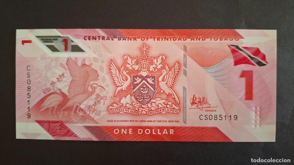 Billetes extranjeros: TRINIDAD & TOBAGO 1 D&Oacute;LAR 2020 P-60a SC