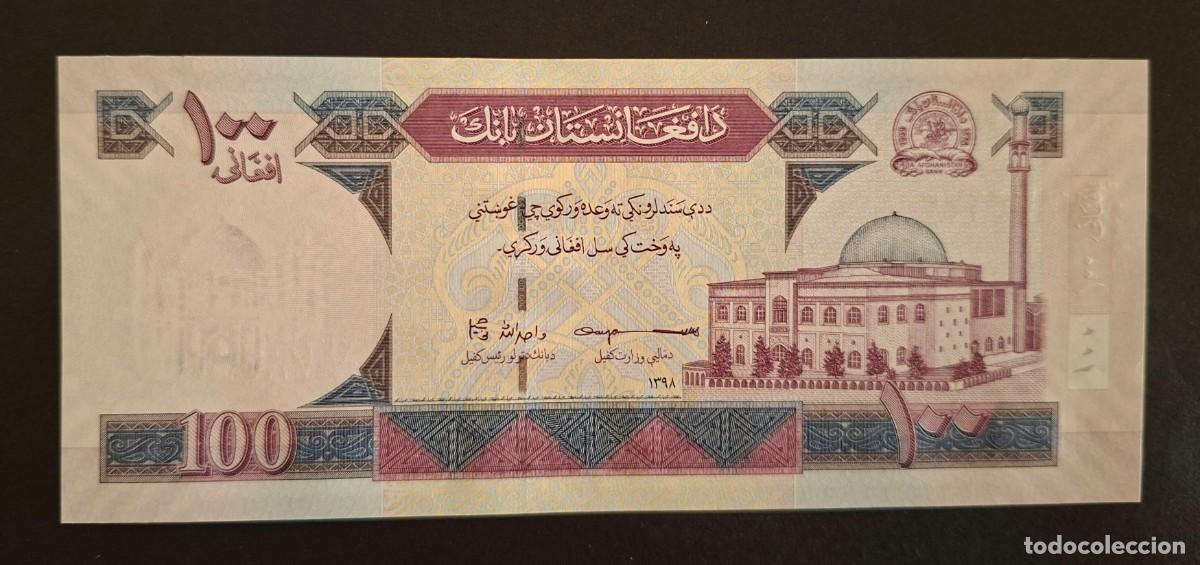 Billetes extranjeros: AFGANISTAN 100 Afghanis 2019 P-75e SC