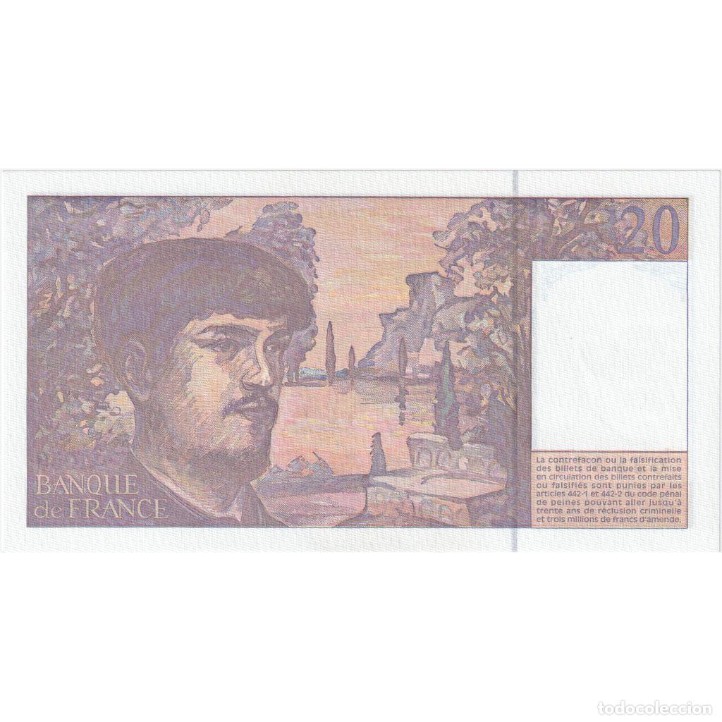 Billetes extranjeros: [#1515612] Francia, 20 Francs, Debussy, A.059, UNC - Foto 2