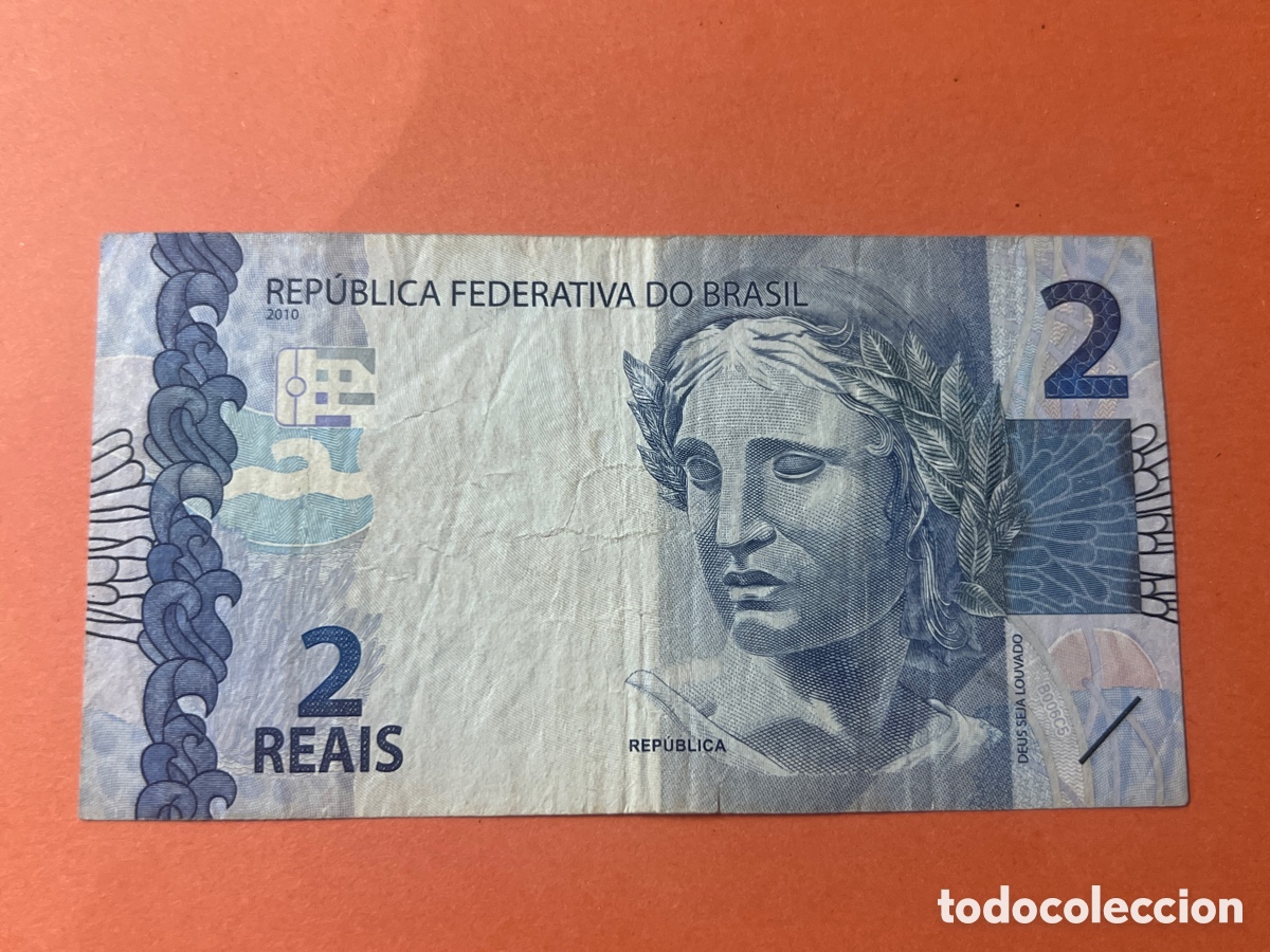Billetes extranjeros: A2. BRASIL - BILLETE DE 2 REAIS