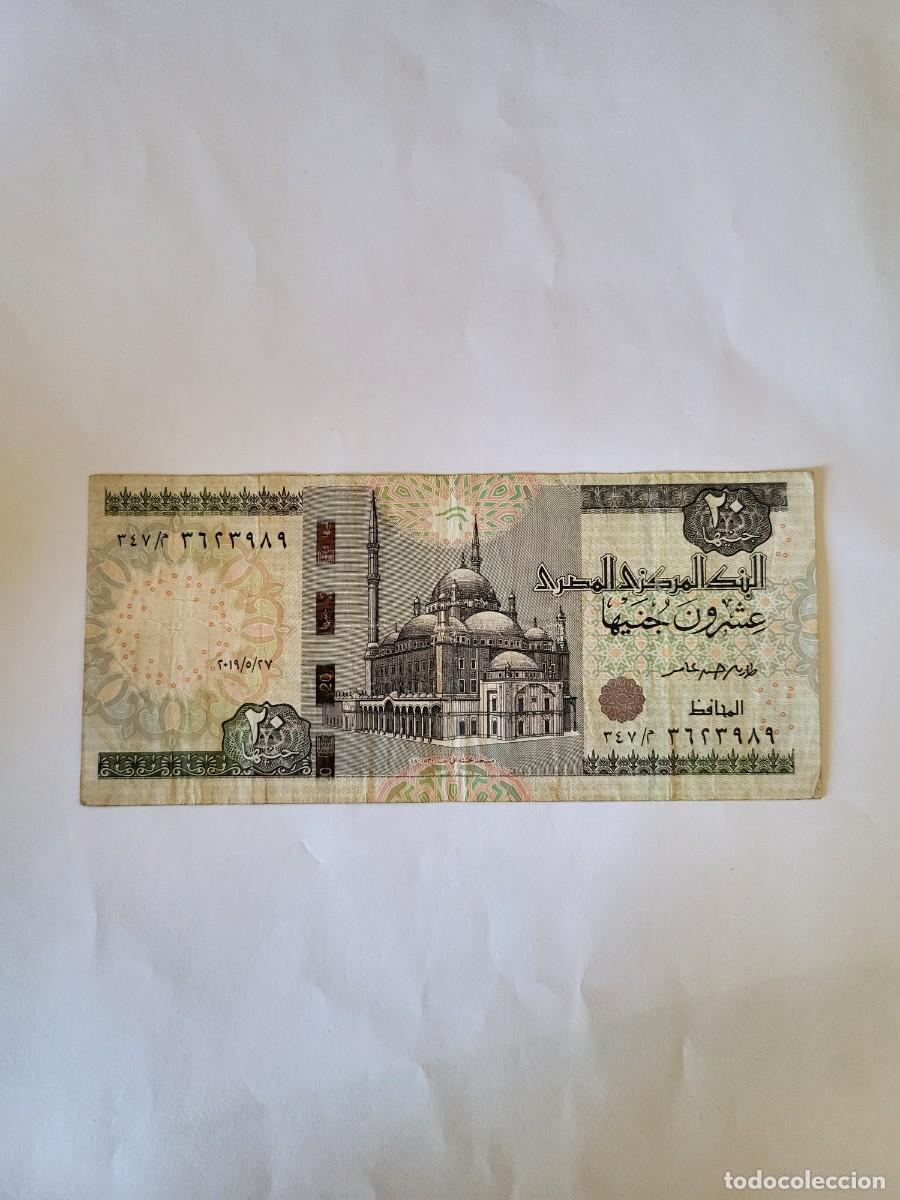 Billetes extranjeros: Billete 20 Pounds 2018 de Egipto