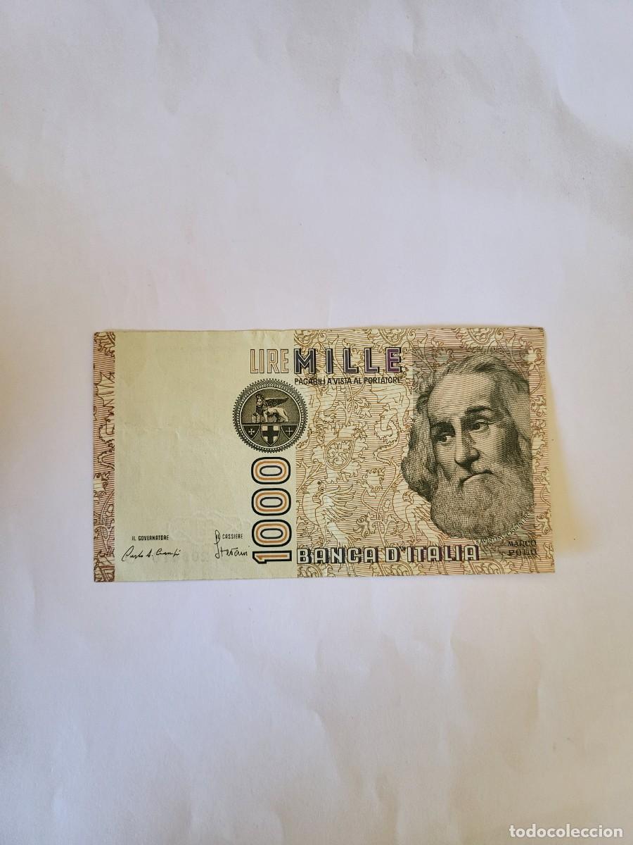 Billetes extranjeros: Billete 1000 Lire Italia 1982 Marco Polo