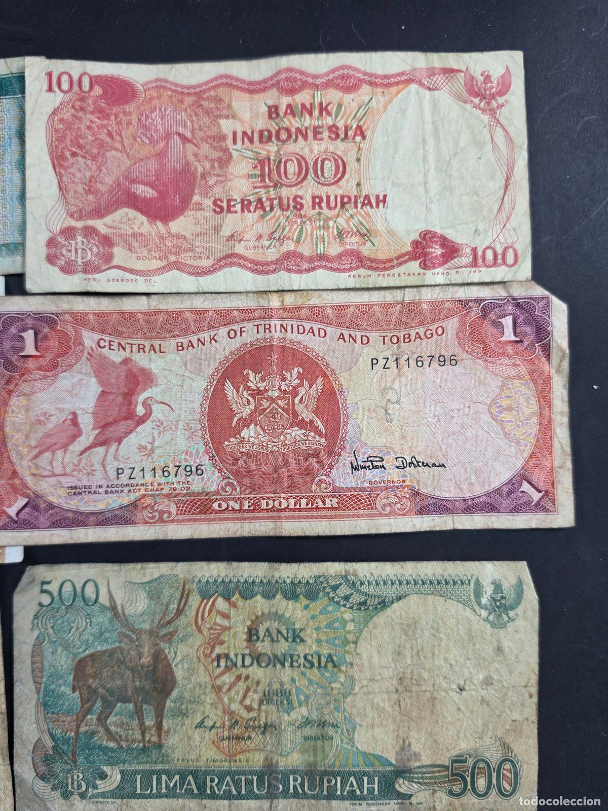 Billetes extranjeros: Lote de 18 billetes del mundo. - Foto 5
