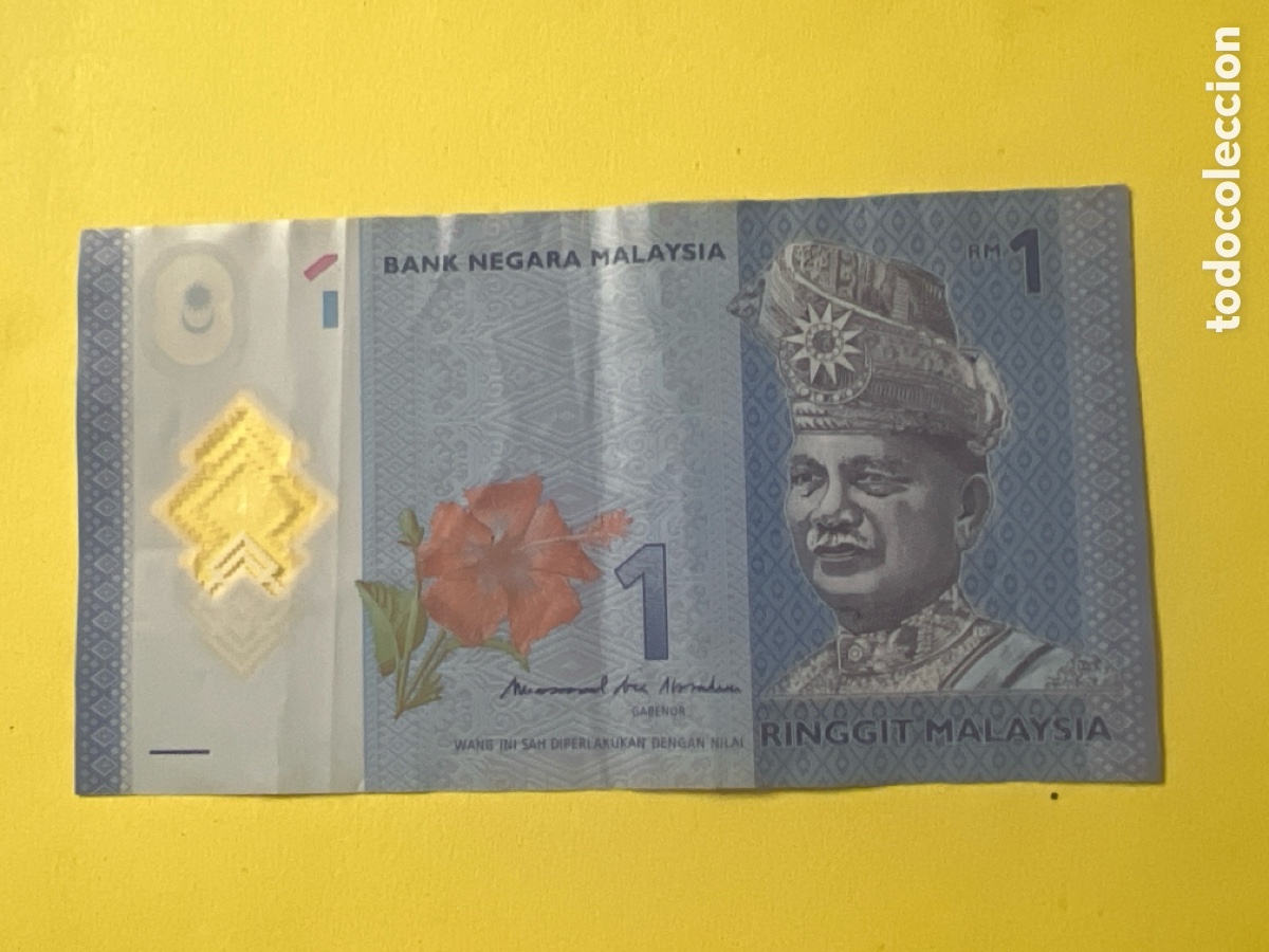 Billetes extranjeros: A76. BILLETE - MALASIA - 1 RINGGIT - Foto 1