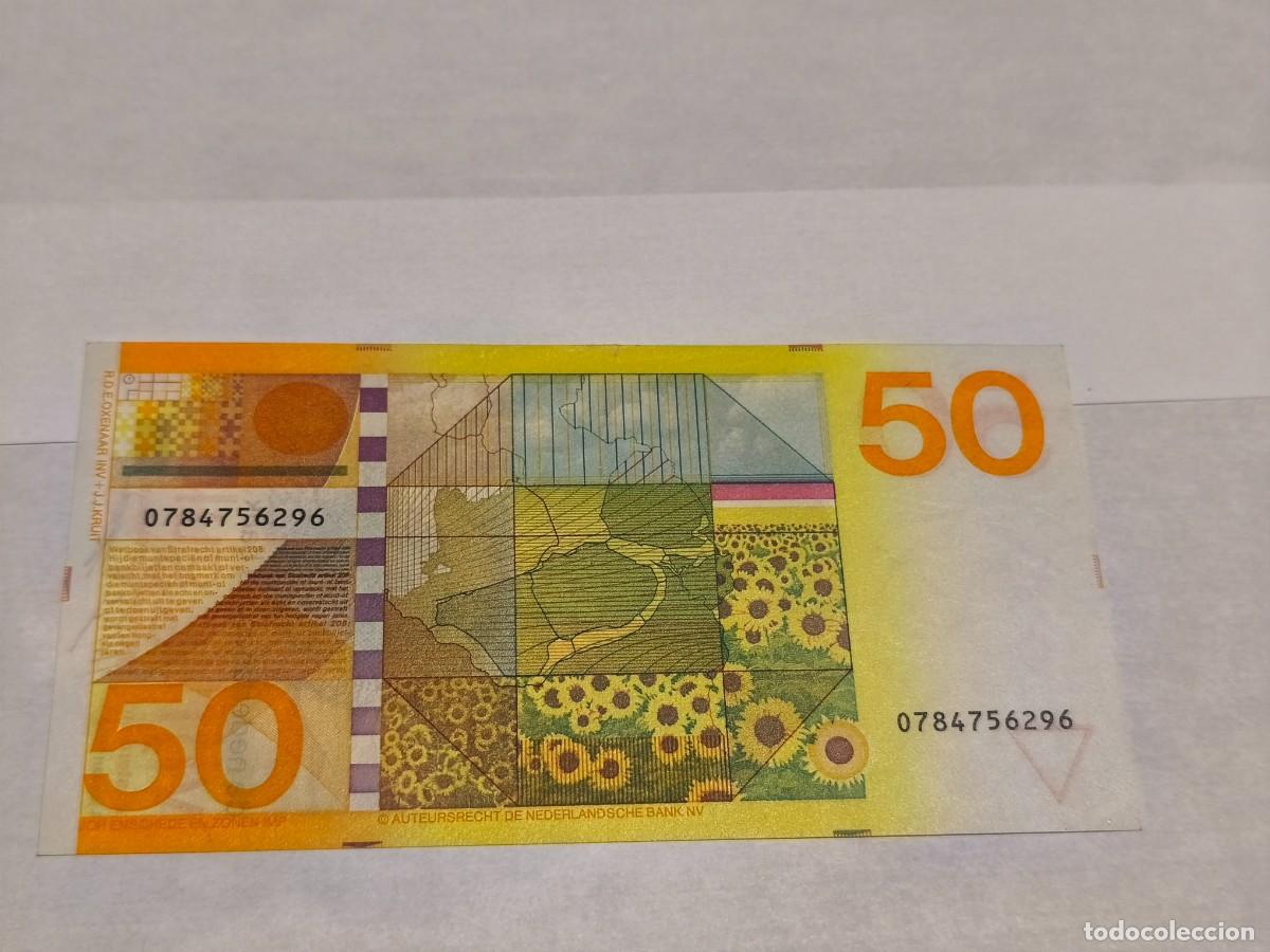 Billetes extranjeros: Holanda 50Gulden 1982 XF+++ - Foto 2