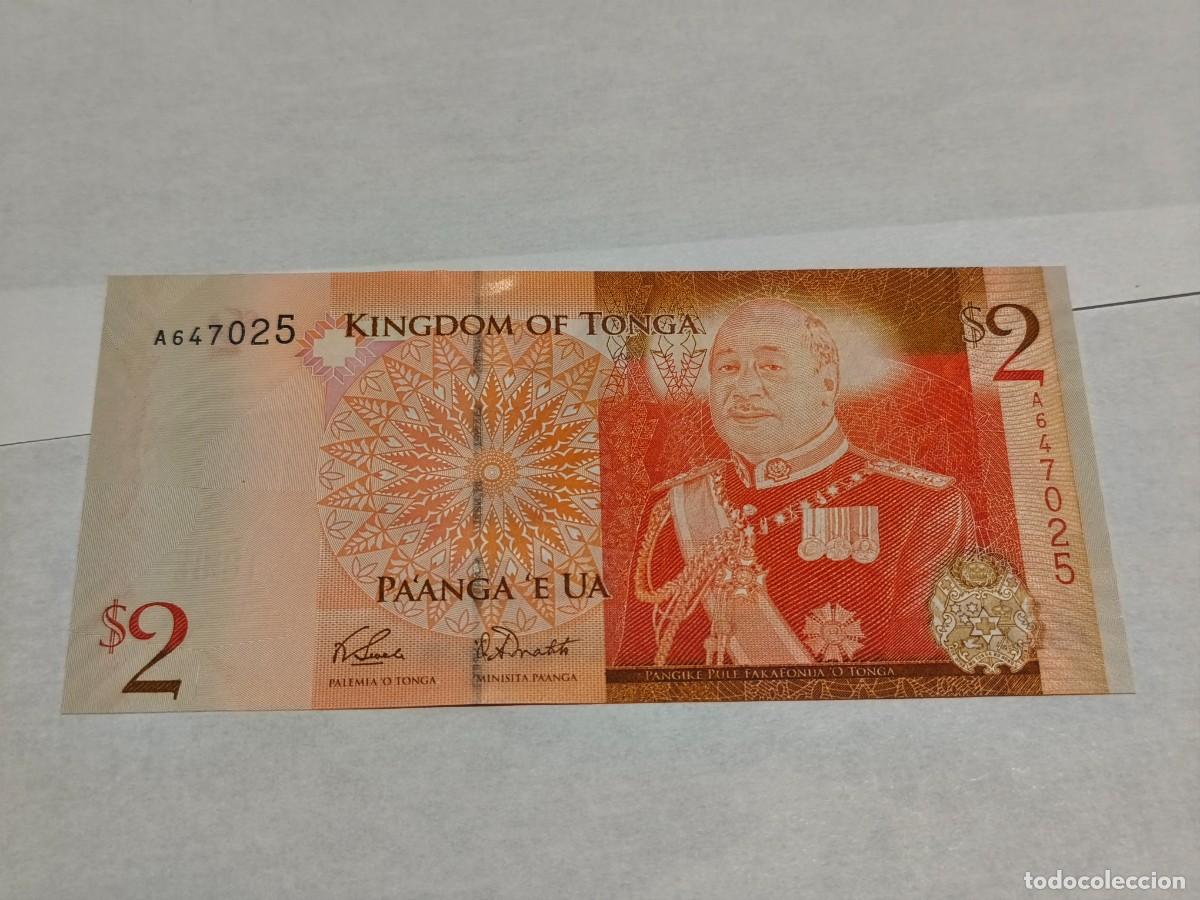 Billetes extranjeros: Tonga 2Paanga 2008 UNC. - Foto 1