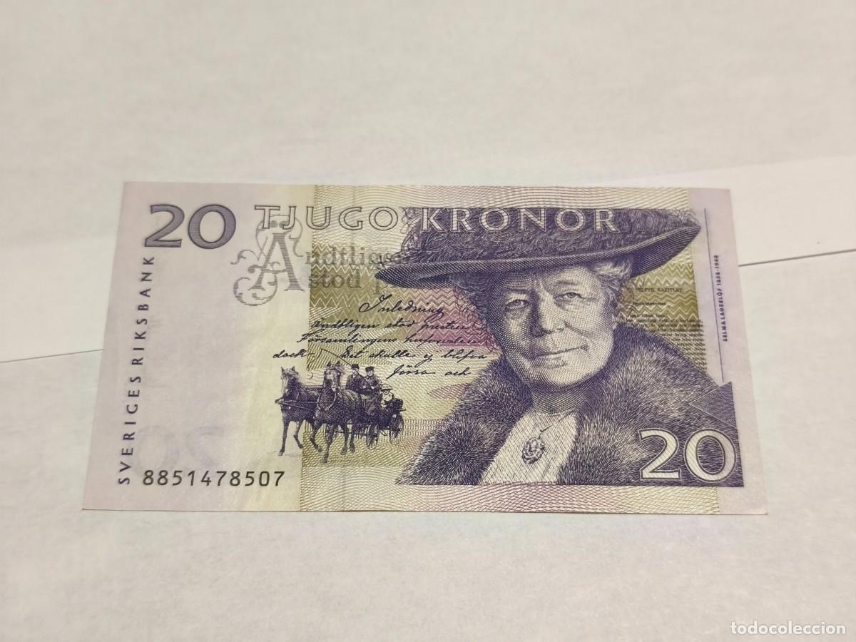 Billetes extranjeros: Suecia 20coronas VF+. - Foto 1