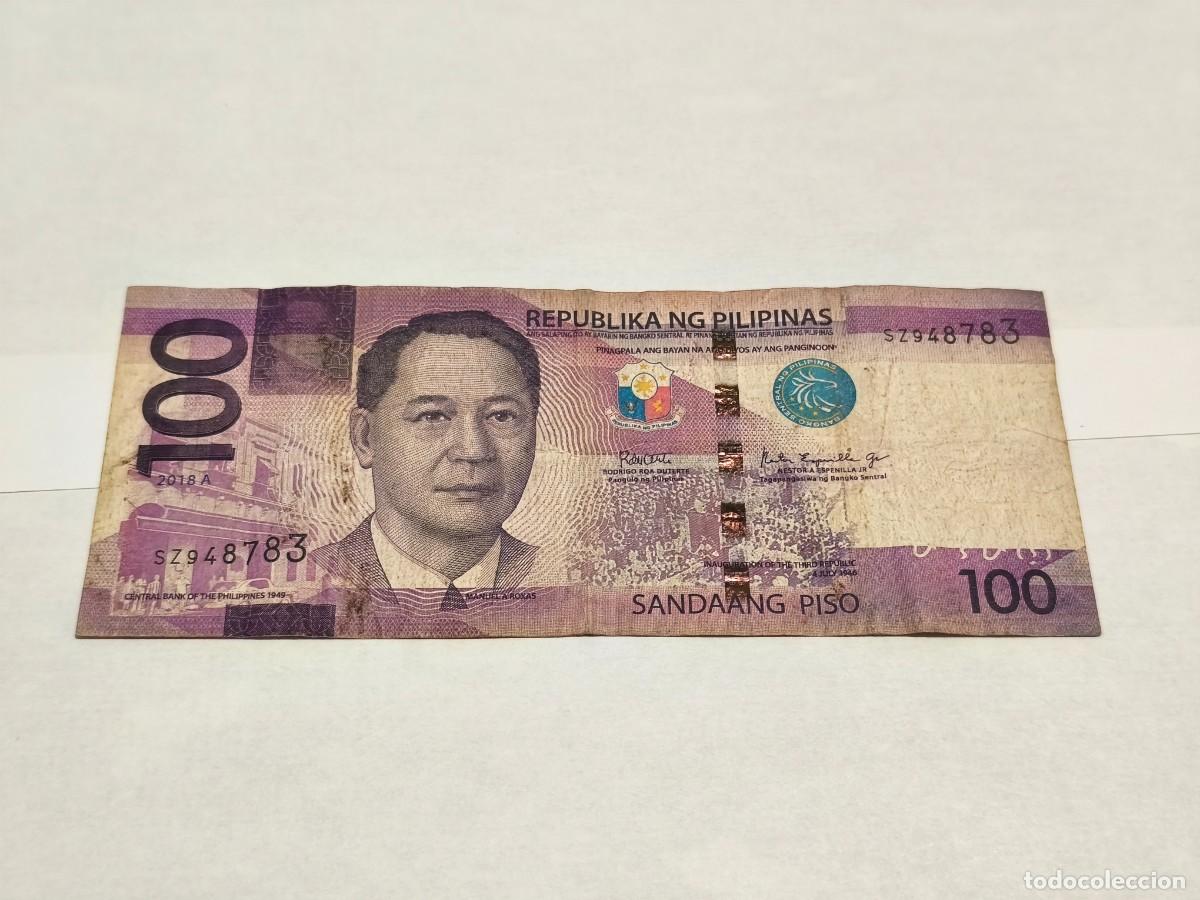 Billetes extranjeros: Philippines 100Piso F.
