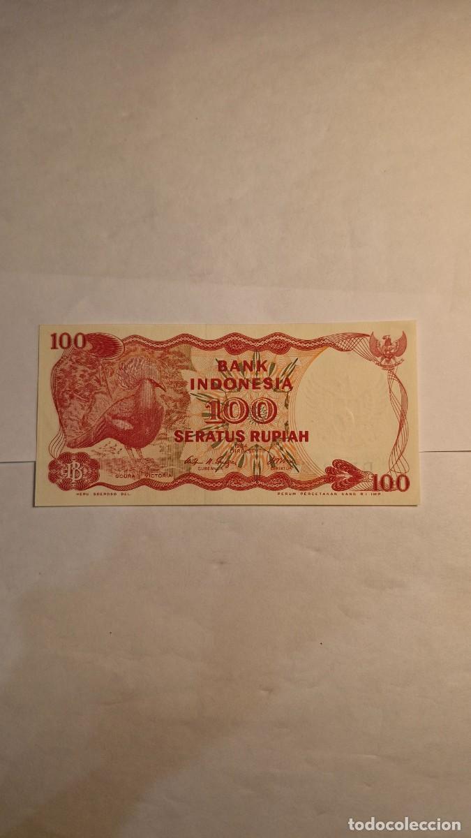 Billetes extranjeros: Billete 100 Rupiah Indonesia 1984 - Foto 1