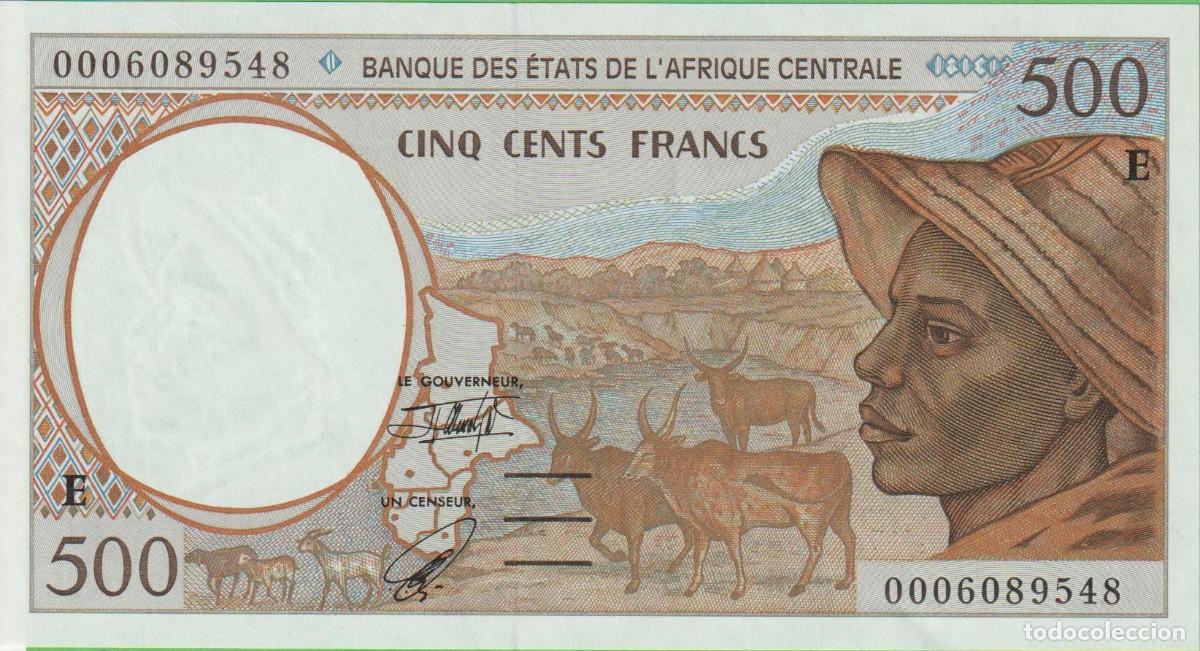 Billetes extranjeros: BILLETES - CENTRAL AFRICAN STATES (CAMERUN) - 500 FRANCS 2000 - PICK-201Eg - (SC)