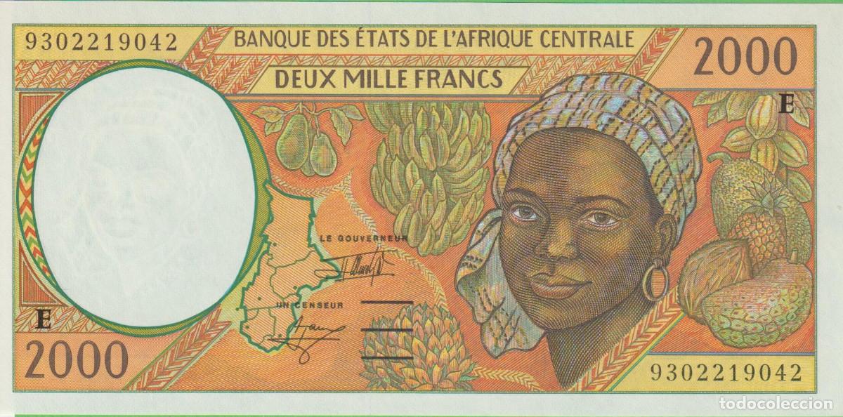 Billetes extranjeros: BILLETES - CENTRAL AFRICAN STATES (CAMERUN) - 2000 FRANCS 1993 - PICK-203Ea - (SC)